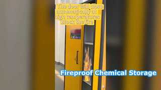 WUXIsuper の EN 14470-1 タイプ 90 防火キャビネットが危険物保管コンプライアンスを強化