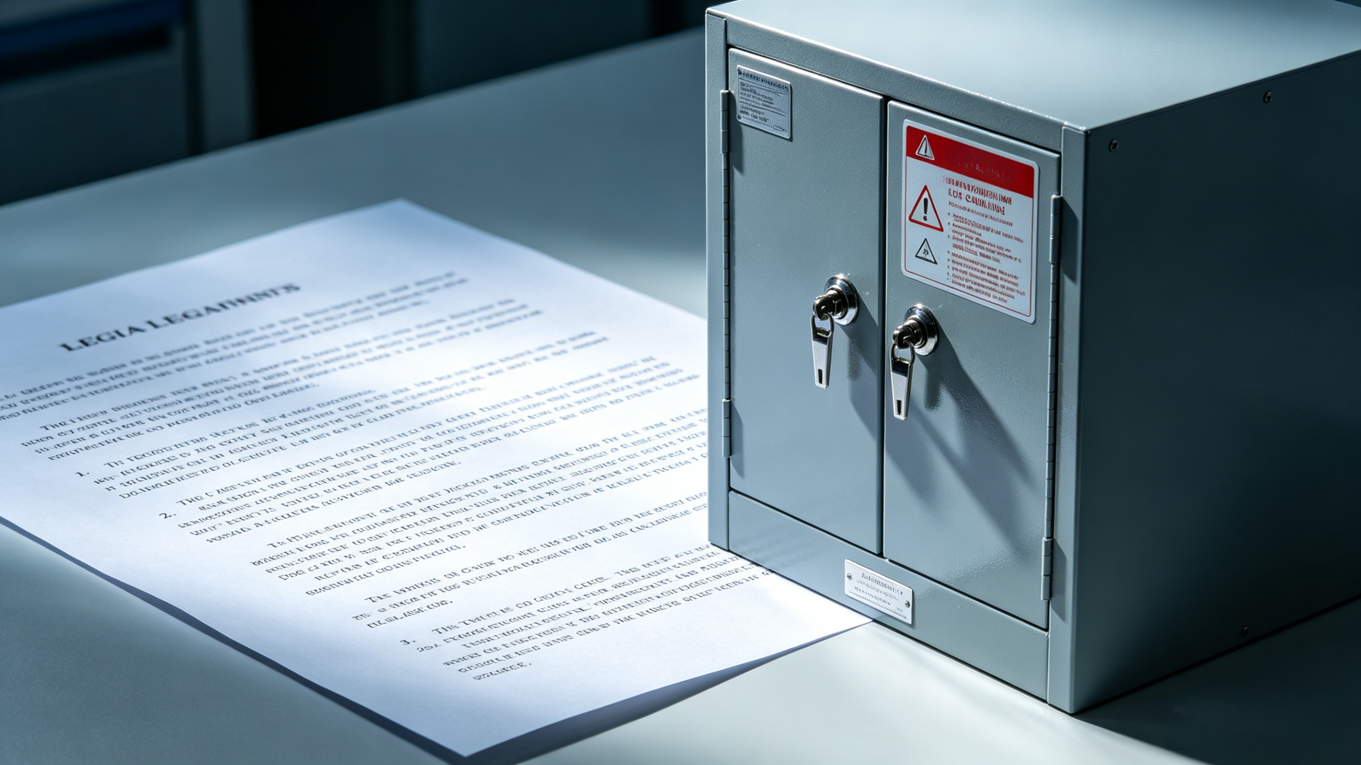 最新の企業ブログについて Revised Hazardous Chemical Safety Law: “Dedicated Storage Cabinets” Defined as Statutory Equipment