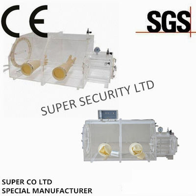 購入 密封された大気の下のテストのためのAcylicの実験室のグローブ ボックス/真空のグローブ ボックス オンライン製造