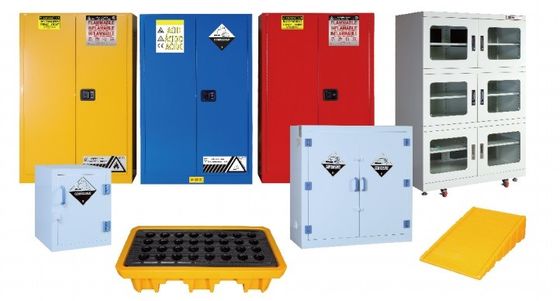 購入 化学貯蔵の鋼鉄キャビネットの耐火性のABCForの引込められたハンドルの産業使用 オンライン製造