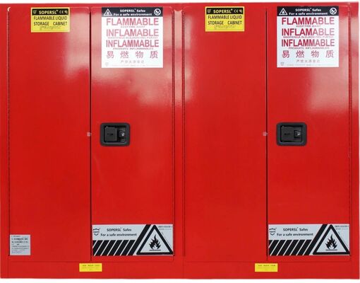 購入 SUPER 45 ガロン (170L) 可燃性安全キャビネット | NFPA 30 および OSHA 準拠の産業用可燃性貯蔵庫 オンライン製造