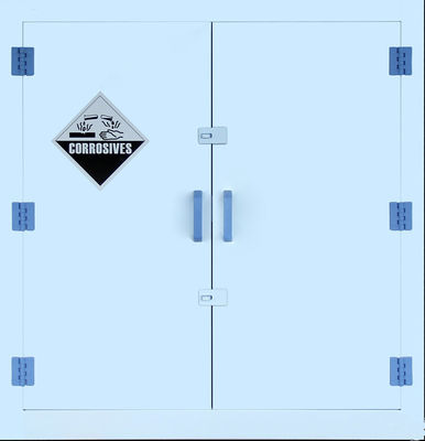 購入 二重ドア PP のプラスチック 45 ガロンのための腐食性の収納キャビネット オンライン製造