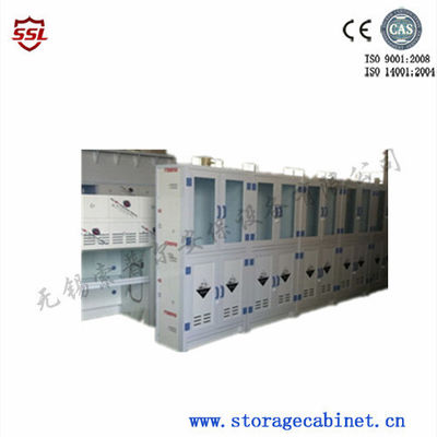 購入 二重ガラス ドアが付いている習慣 350 L 医学の収納キャビネット、白い収納キャビネット オンライン製造