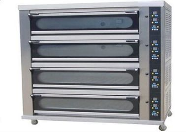 4デッキ8の皿のパンのための商業ベーキング オーブンのデジタル表示装置の陶磁器の暖房のデッキのオーブン